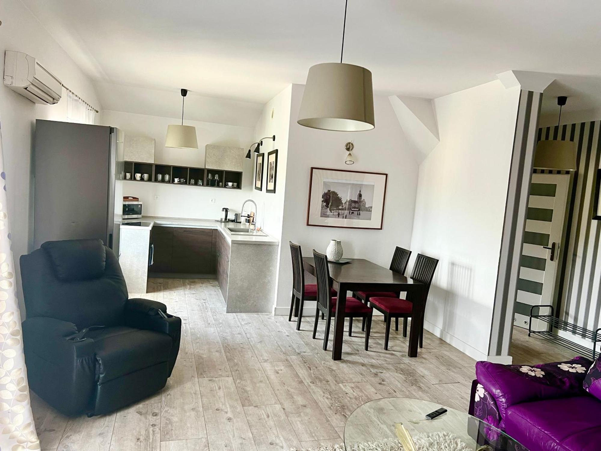Las Slupski Premium Panoramic Apartament Nr8 Wifi Netflix Smart Tv55 Full Kitchen Double Bathtub Up To 4 People Full Pleasure Quality Stay (Adults Only) Eksteriør billede